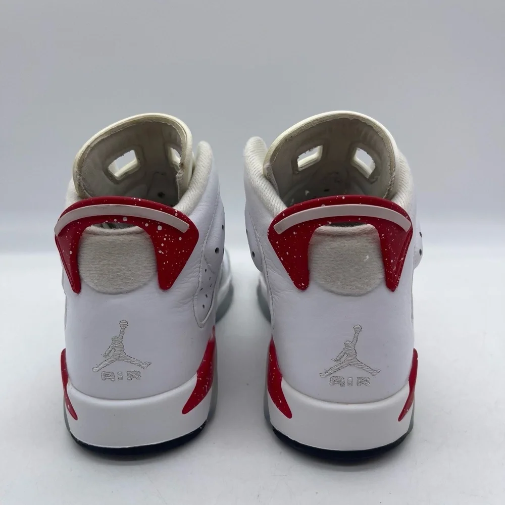 Nike Air Jordan 6 Retro GS‎ 384665-162 Youth Size 6Y Shoes 'Red Oreo' Sneakers